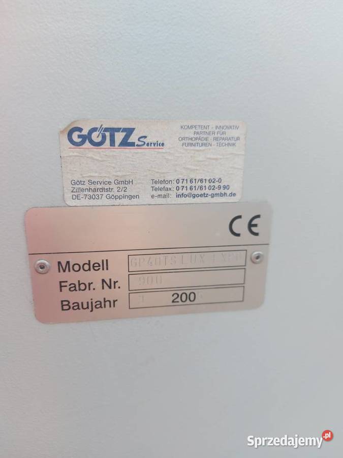Prasa szewska GOTZ niemiecka