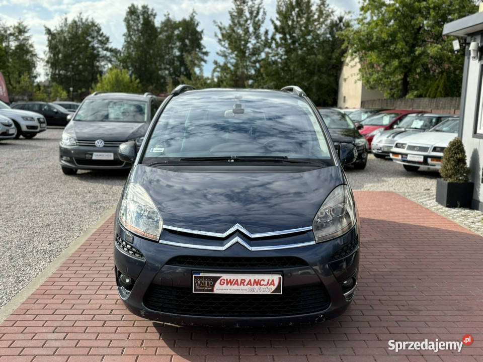 Citroen C4 Grand Picasso ExclusiveGwarancja 7mio elektrochrom. lusterko wst. mazowieckie Sade Budy