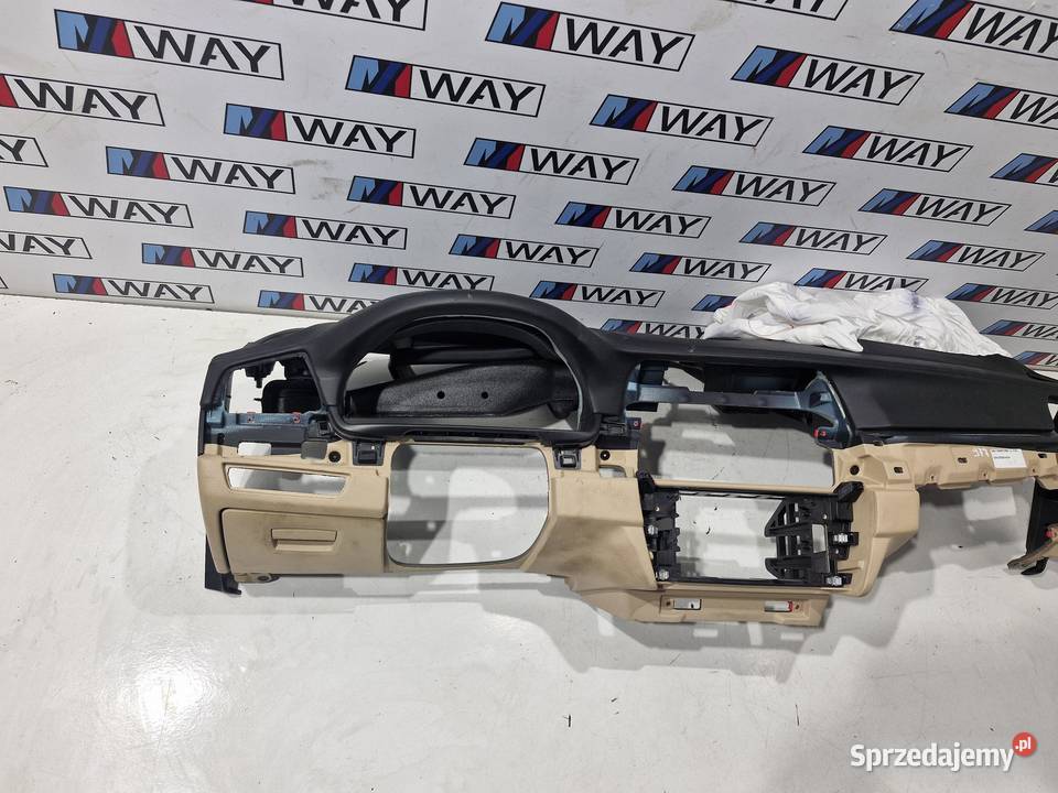BMW F10 F11 LCI DESKA KONSOLA SKÓRA HEAD UP osobowe Części samochodowe