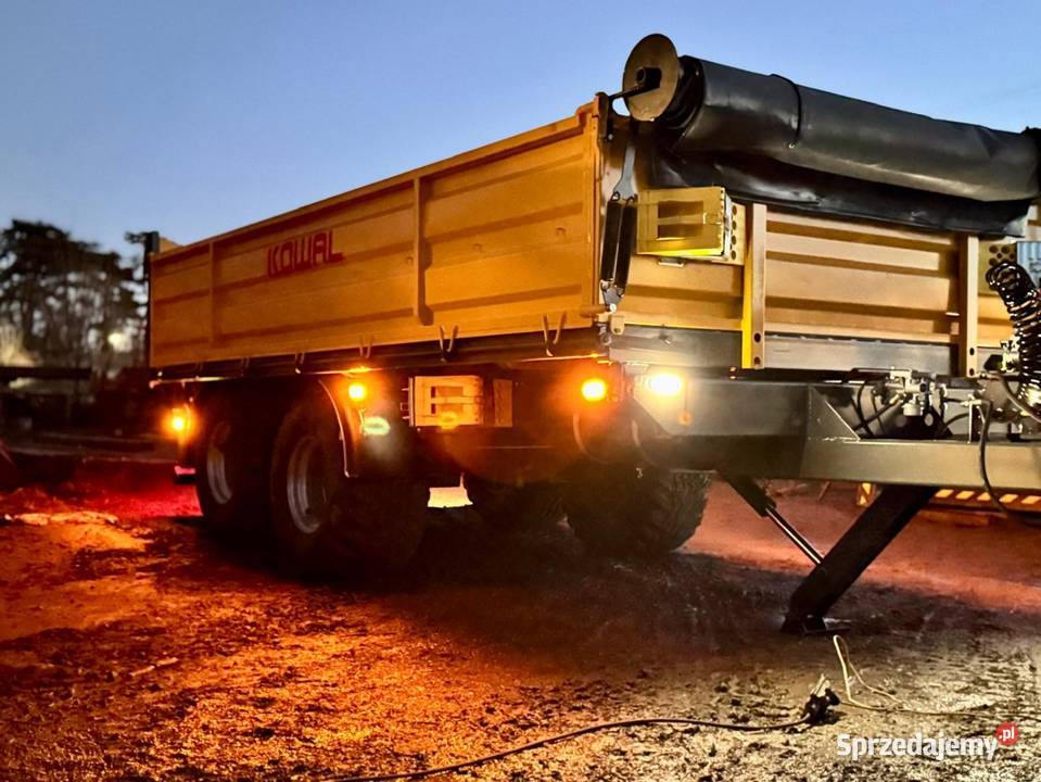 Nowa przyczepa rolnicza Tandem 255x450x65 FV małopolskie Limanowa