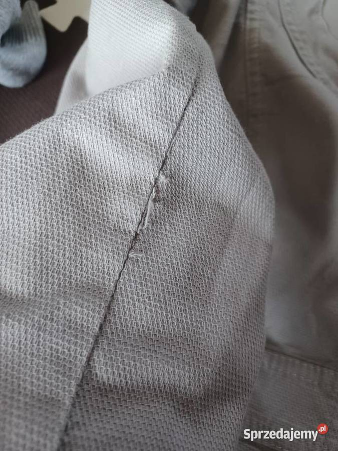 Szara lekka kurteczka bawełniana rozmiar SM