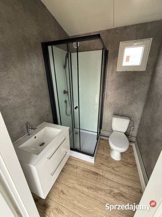 Kontener sanitarny socjalny 2 x 2 m toaleta WC mazowieckie sprzedam