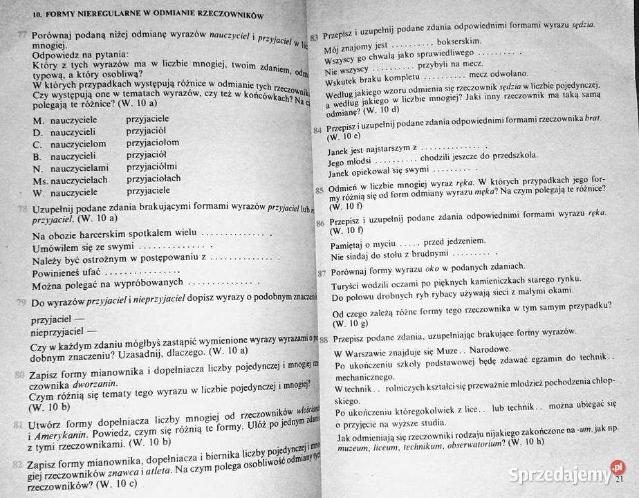 Język polski 7 Gramatyka i ortografia Krzystzof Pozostałe Chełm