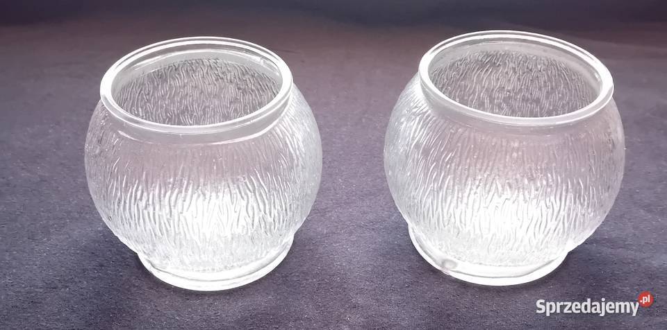 Dwa świeczniki Havi Finland sygnowane z metkami Porcelana i szkło Koźminek