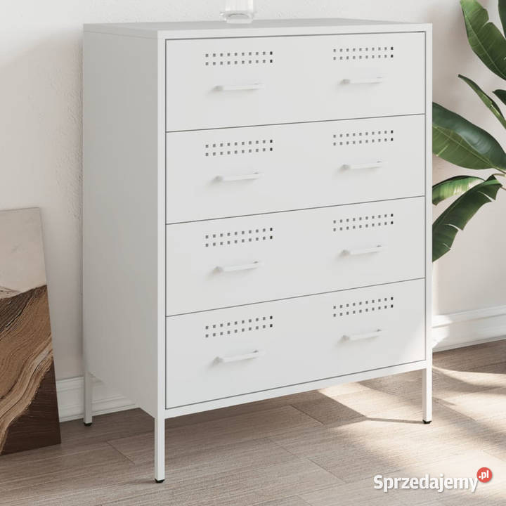 Szafka biała 68x39x89 stal WM842987 Warszawa