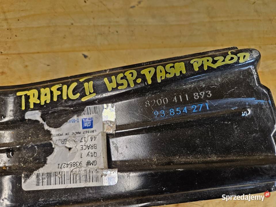 TRAFIC II VIVARO A WSPORNIK PASA PRZEDNIEGO Międzychód