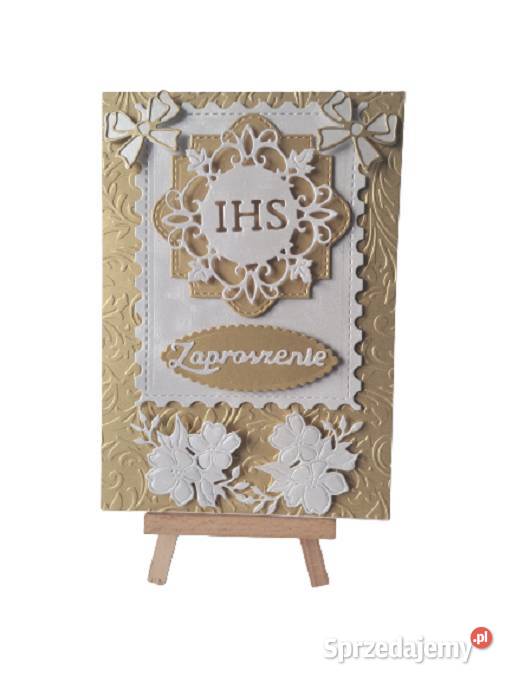 ZAPROSZENIA KOMUNIA UNIWERSALNE IHS W RAMCE Poznań