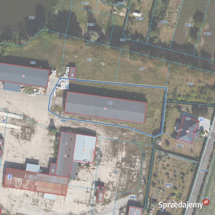 Magazyn i grunty niezabudowane