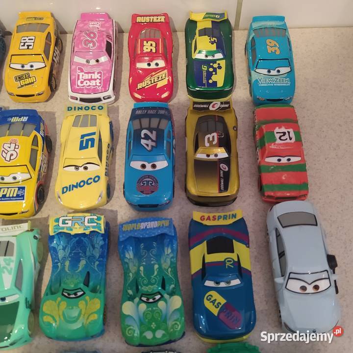 Disney Pixar Cars Auta 59 sztuk Gdańsk