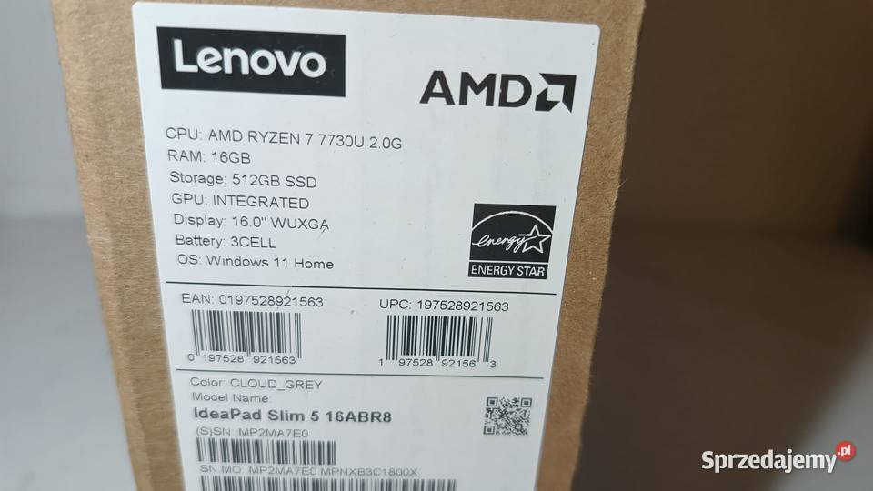 Laptop LENOVO IdeaPad Slim 5 Katowice sprzedam