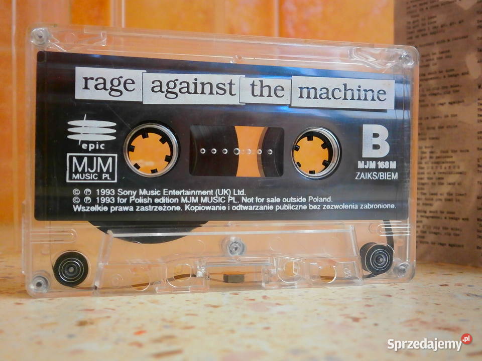 Kaseta audio Rage Against The Machine dobra Łódź sprzedam