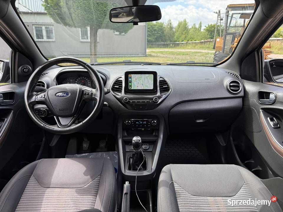 Ford KA 12 BENZYNA Klimatronik Nawigacja welurowa tapicerka Konin sprzedam