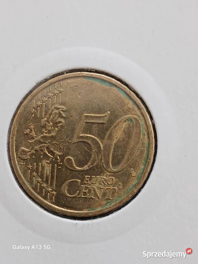 50 Eurocentów Łotwa 2014 r Konin