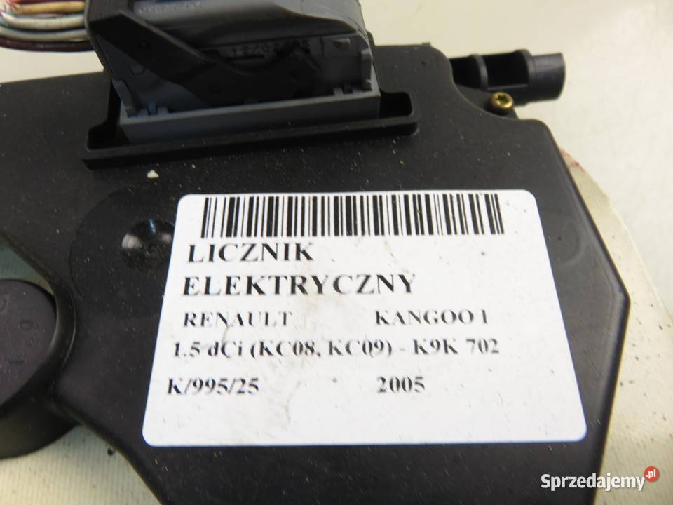 LICZNIK RENAULT KANGOO I 15 dCi 80 K9K 702 osobowe