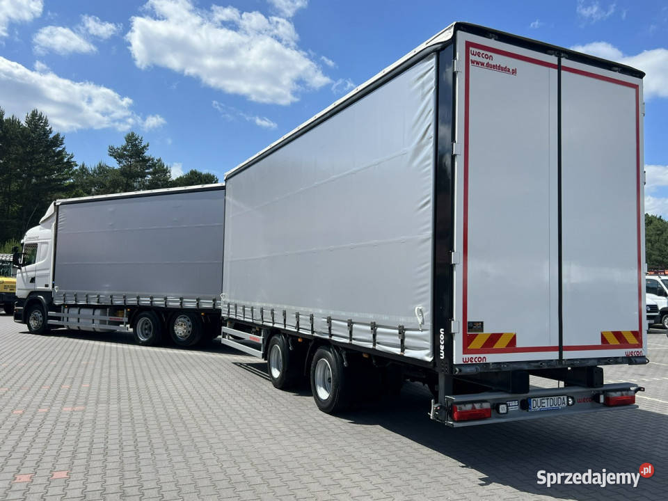 Scania R410 bez EGR Zabudowy Wecon 120m Dach świętokrzyskie Widełki
