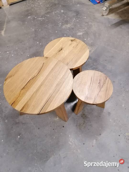 Stolik kawowy okrągły