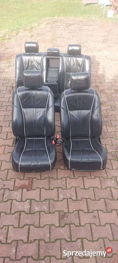 Fotele komplet grzane wentylowane JAGUAR XJ X351 osobowe Szczecin