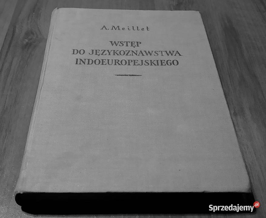 Wstęp do językoznawstwa indoeuropejskiego Gdańsk sprzedam