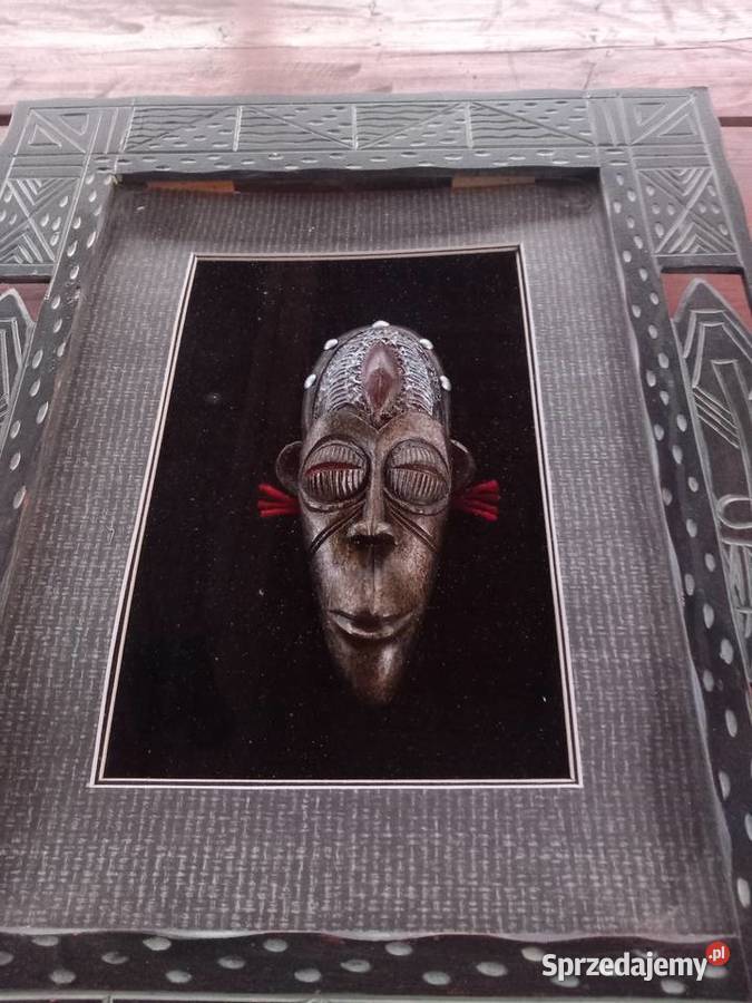 Obraz witraż dekoracja maska Ogrodniczki