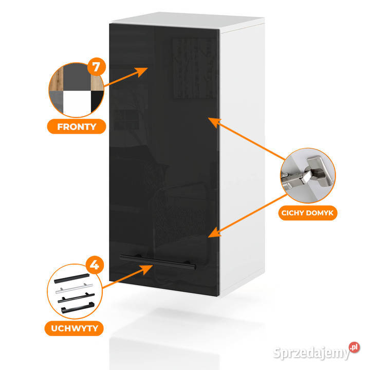 szafka kuchenna wisząca modułowa nowoczesna 30 sprzedam