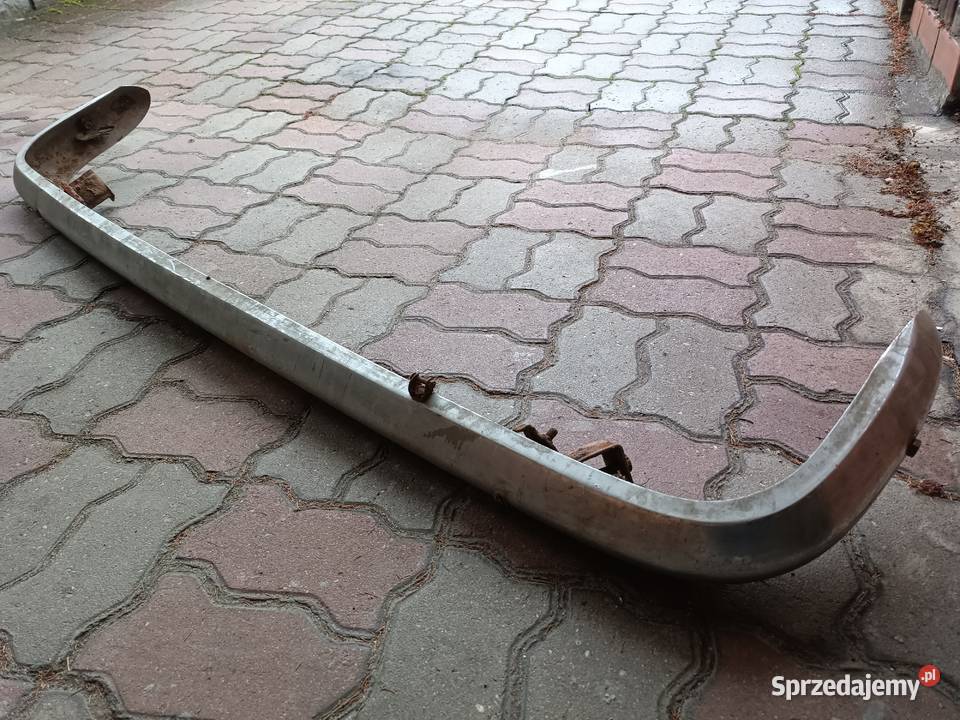 Fiat 125p zderzak tylny z lat 70tych stan osobowe Zderzaki Zderzaki Świecie