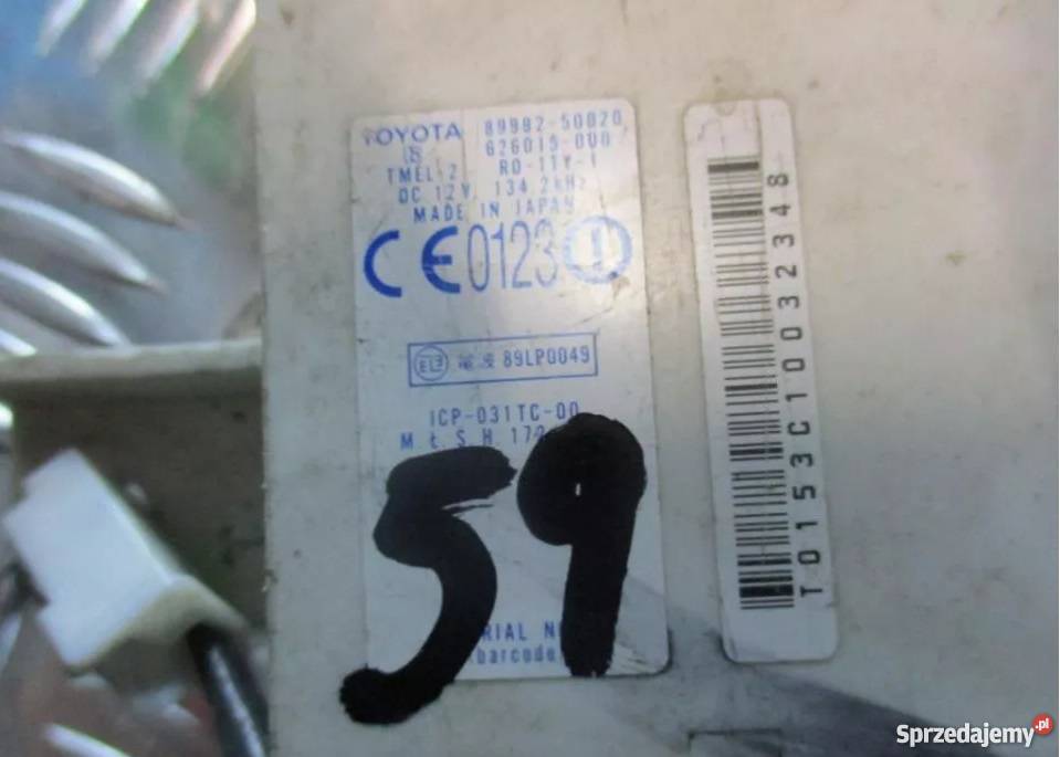 LEXUS LS430 MODUŁ STEROWNIK SENSOR 89992 50020 Nowy Tomyśl sprzedam