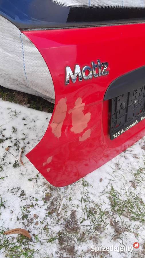kompletna klapa Chevrolet Matiz lak 73L Dębno sprzedam