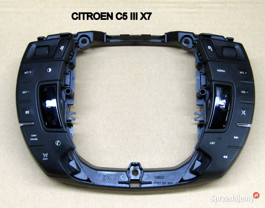 PANEL STEROWANI MULTIFUNKCJA CITROEN C5 III X7 Panele sterowania, przełączniki Mysłaków