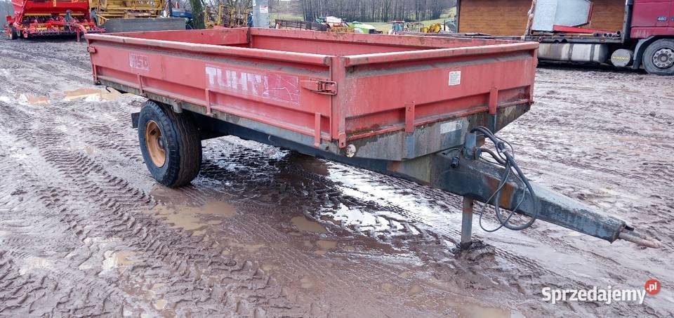Tuhti M50 Przyczepa Wywrotka 5000 nieuszkodzony podlaskie Szołtany