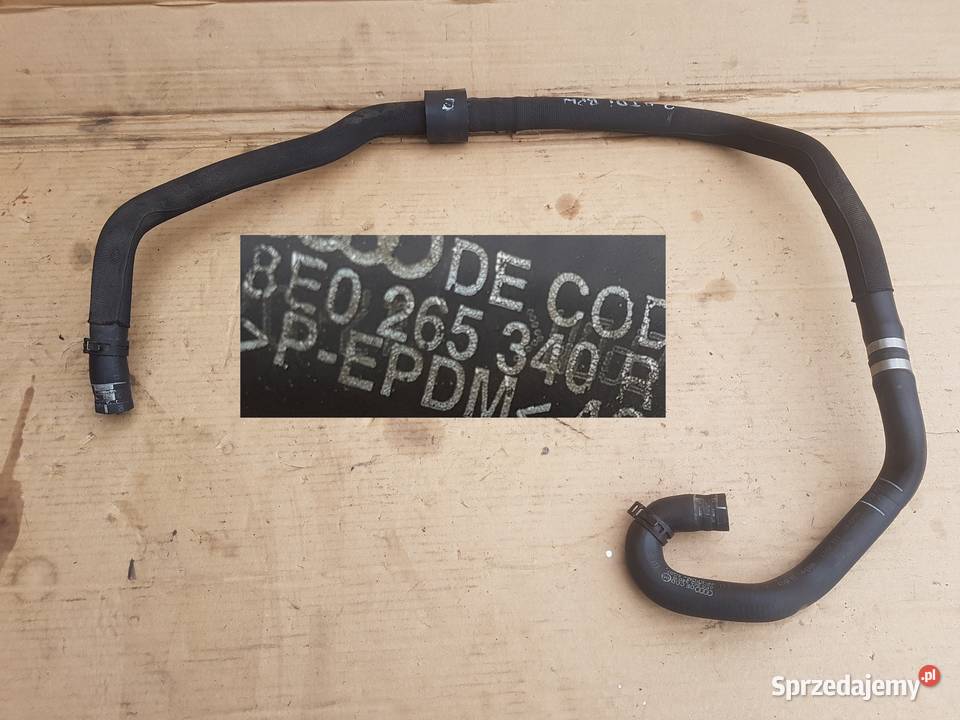 Audi A4 B7 magistrala wodna rurki układu Legnica