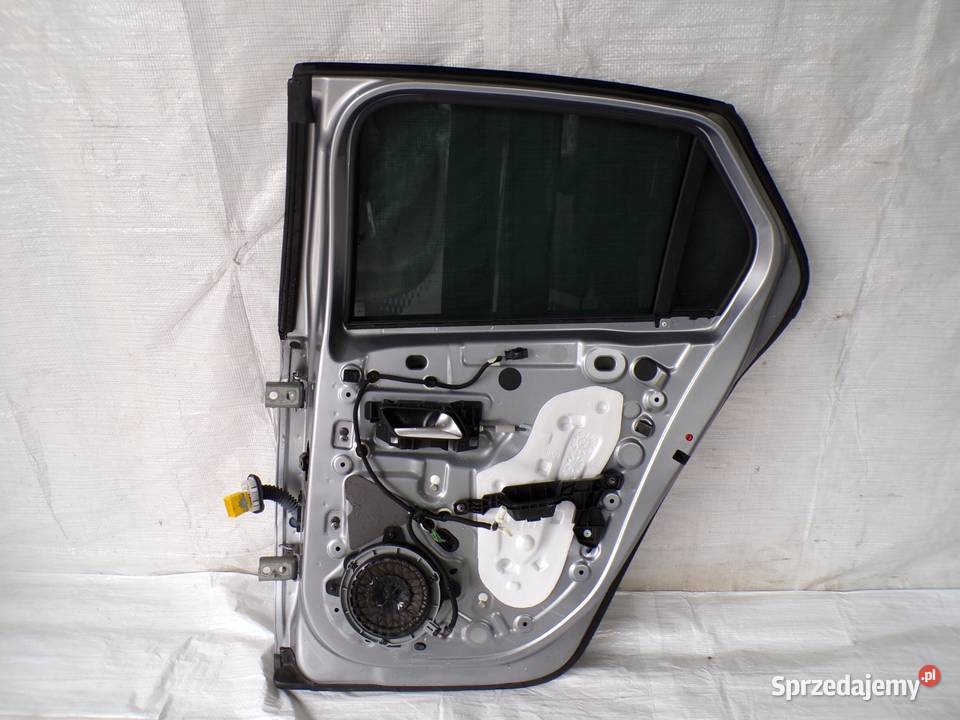 OPEL CORSA F 5D DRZWI TYLNE PRAWE TYŁ KOMPLETNE