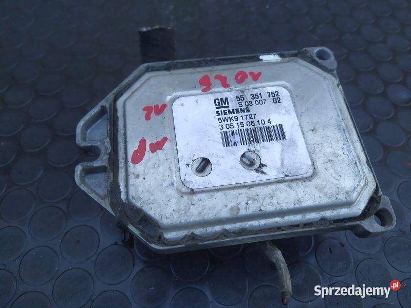 STEROWNIK SILNIKA KOMPUTER OPEL ZAFIRA A 2002 Gliwice