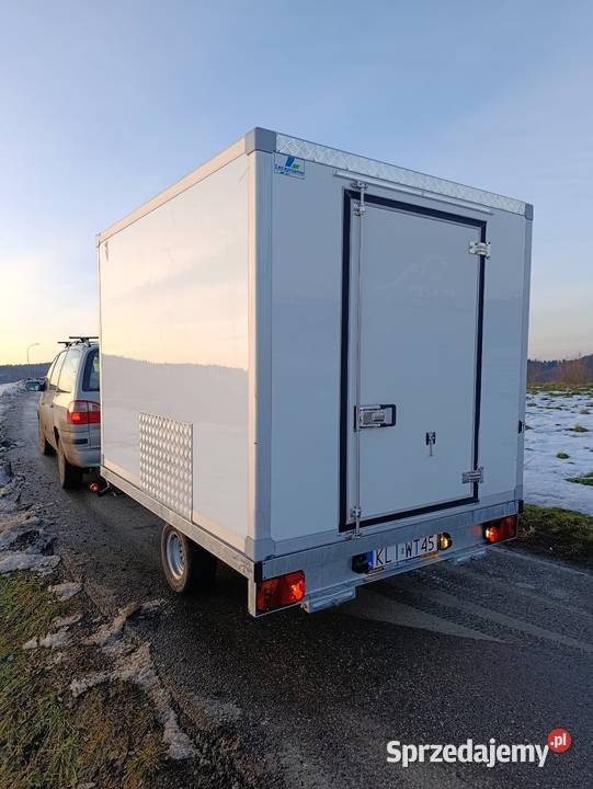 Przyczepa Chłodnicza Chłodnia Mobilna Przyczepka Kamionka Mała