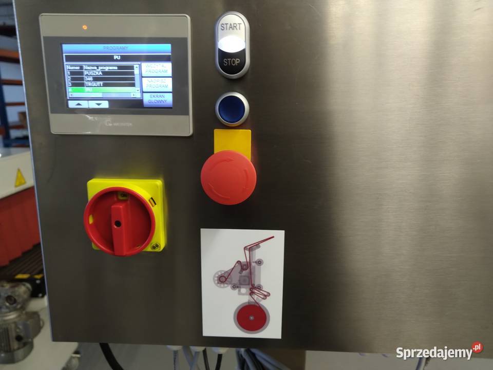 Przemysłowa etykieciarka nowa okrągłe Produkcja Poznań
