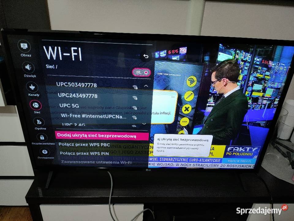 Telewizor LED 43 LG. Smart Tv. Wi-Fi. Netflix. YouTube.