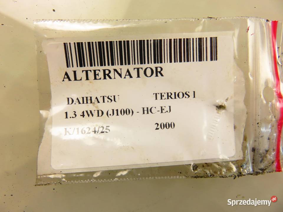 ALTERNATOR DAIHATSU TERIOS I 13 4WD J100 HCEJ