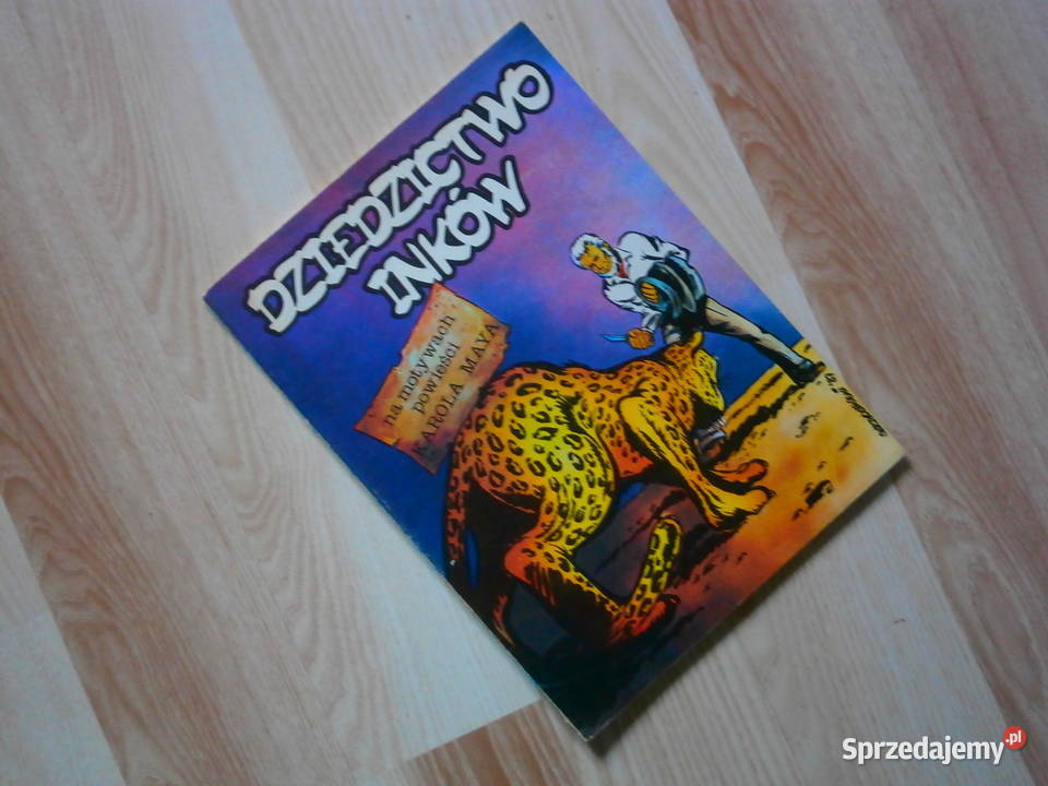 Dziedzictwo Inków komiks wyd I 1988 łódzkie Łódź