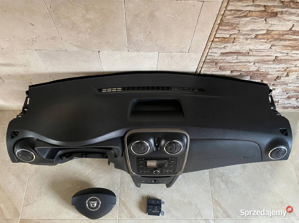 KONSOLA DESKA AIRBAG DACIA LOGAN MCV II małopolskie Barwałd Dolny