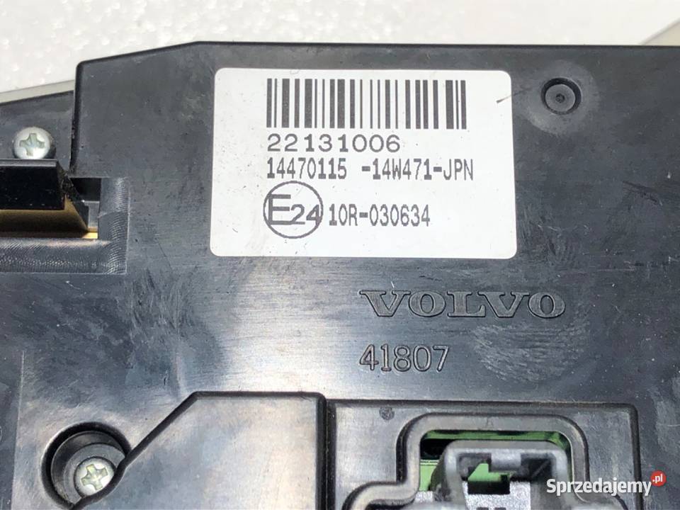 PANEL STEROWANIA NAWIEWU VOLVO FH II 22131006