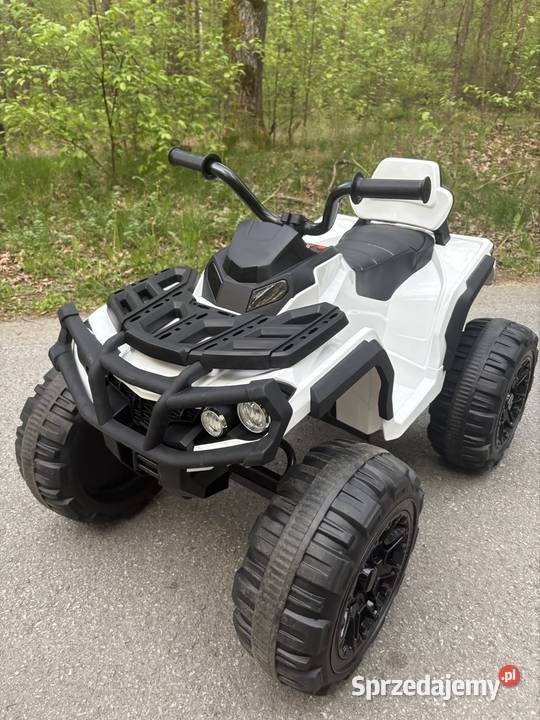 Quad elektryczny dzieci ATV biały