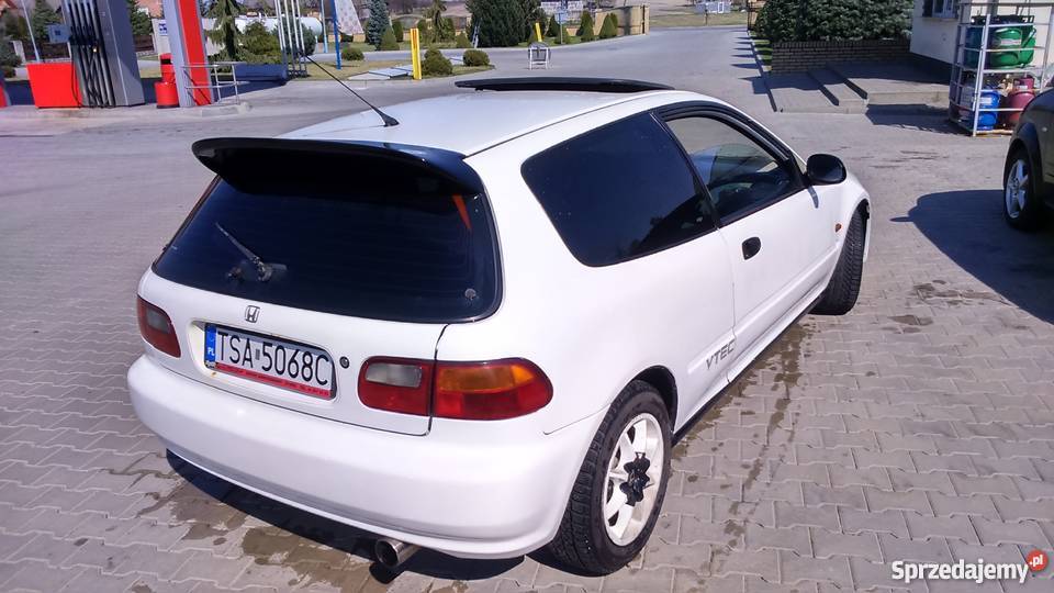 Sprzedam Honda Civic 16vtec 125 elektryczne lusterka Linów