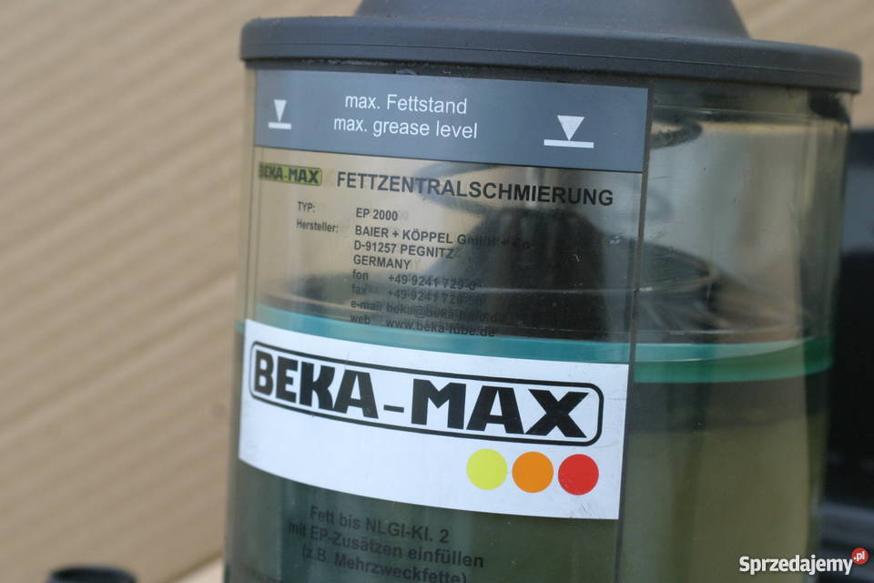 MAN TGX EURO 5 CENTRALNE SMAROWANIE BEKA EP2000 Bieleń sprzedam