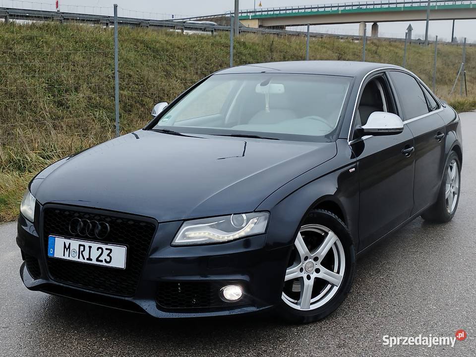 Audi A4 B8 18 T Turbo 160 Sedan Sline Samochody osobowe Firlej