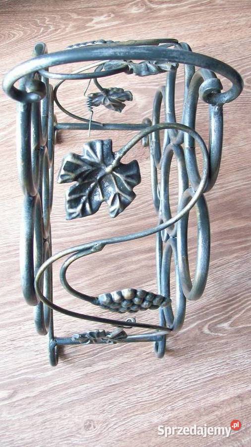 Stojak regał na wino metaloplastyka Stojaki na wino pomorskie Reda