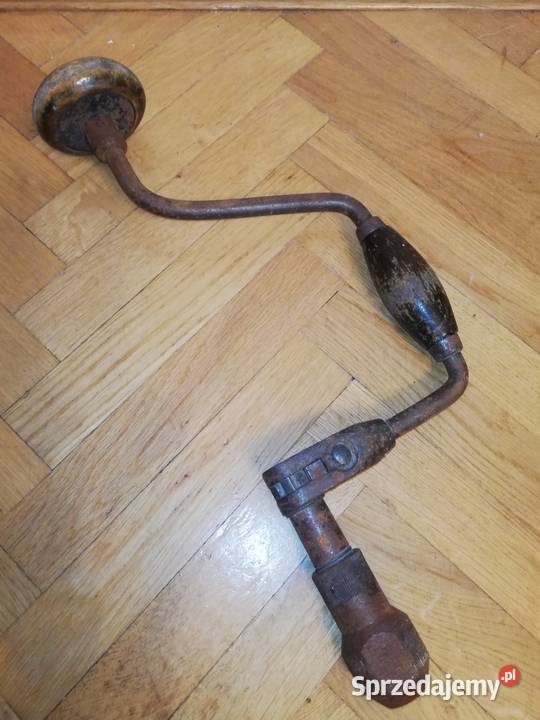 Stara wiertarka ręczna bezprądowa Retro Vintage mazowieckie Warszawa