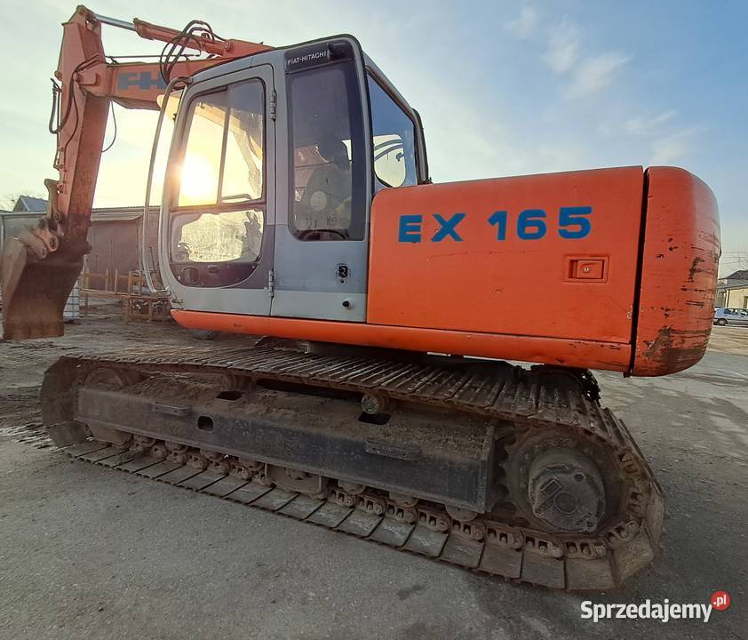 KOPARKA gąsienicowa Fiat Hitachi EX 165 z 2000