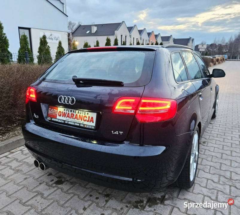Audi A3 Sportback Rata 450 Zadbany SPORT Serwis wspomaganie kierownicy Śrem