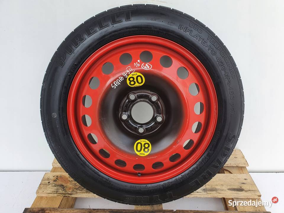 KOŁO DOJAZDOWE Saab 93 II DOJAZDÓWKA 12585 R16 lubelskie Chełm