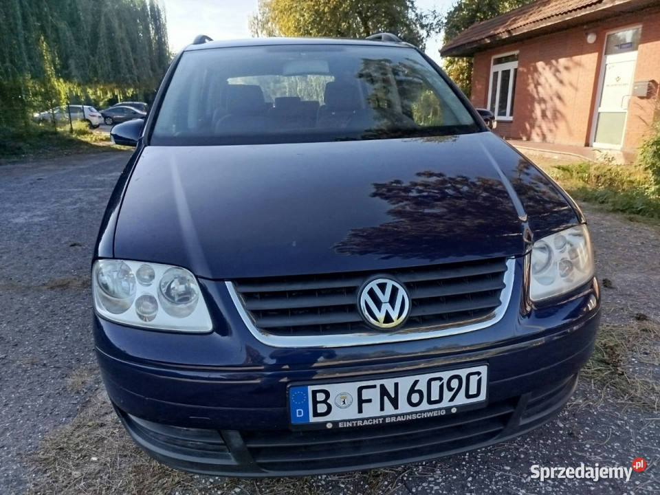Volkswagen Touran 19 TDI 7 osobowy opłaty w VAT marża Samochody osobowe Toruń
