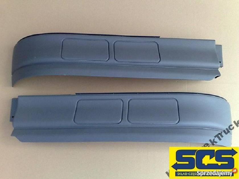 MERCEDES ACTROS SPOJLER SPOJLERY POD ZDERZAK ciężarowe Bieleń